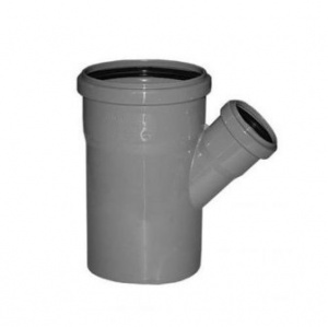 Тройник канализационный ф110х50/45